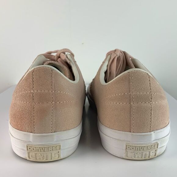 Converse Women’s Dusk Pink Suede One Star Pro Low Lace up Sneakers Shoes Size 14 - Picture 6 of 9